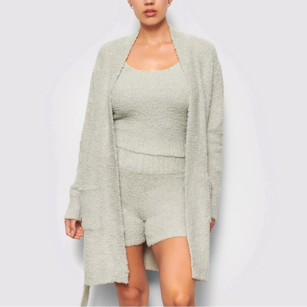 SKIMS Robe Cozy Soft Knit S/M B61